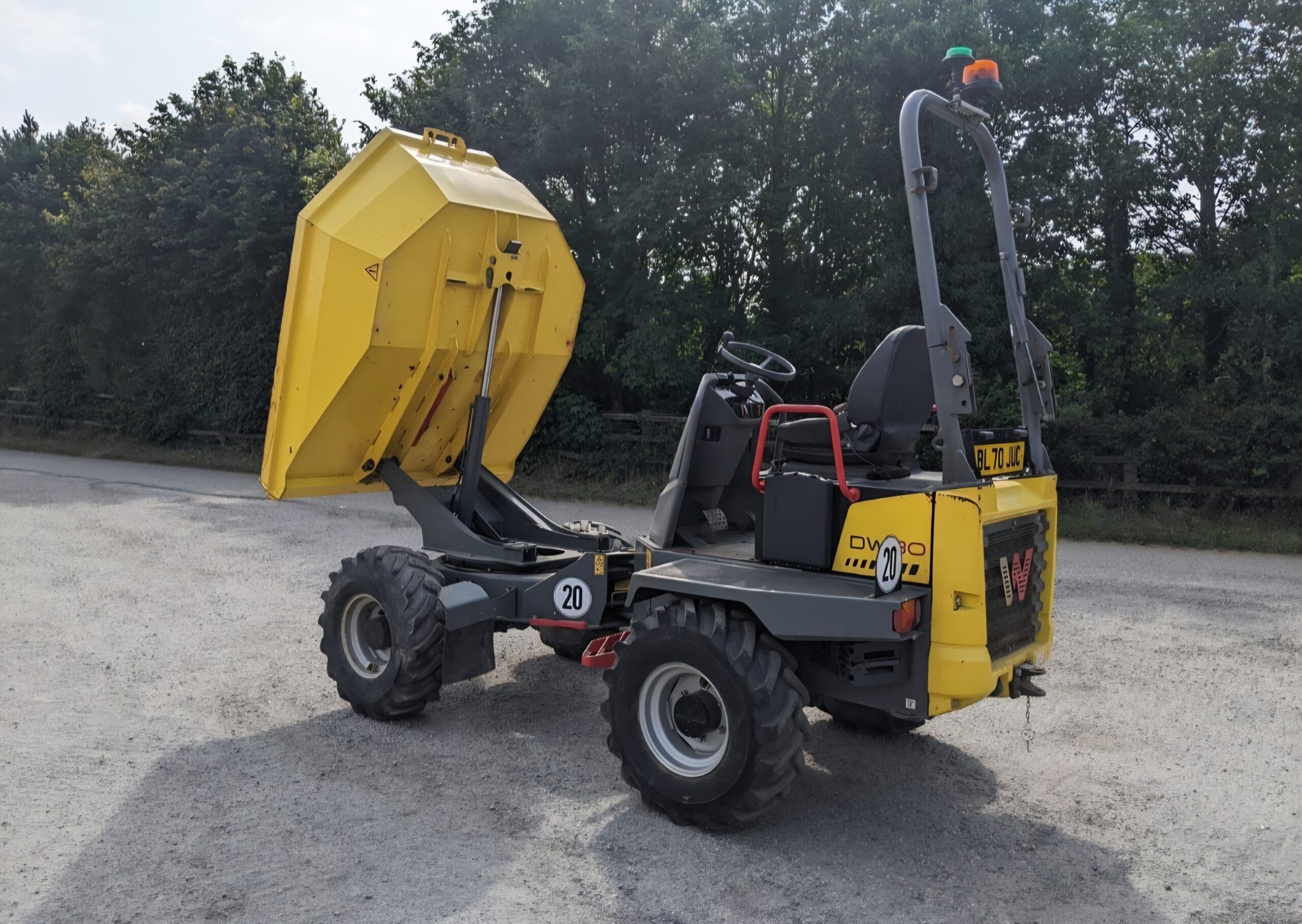 Wozidło Wacker 3 Tony obrotowe - obrazek 3