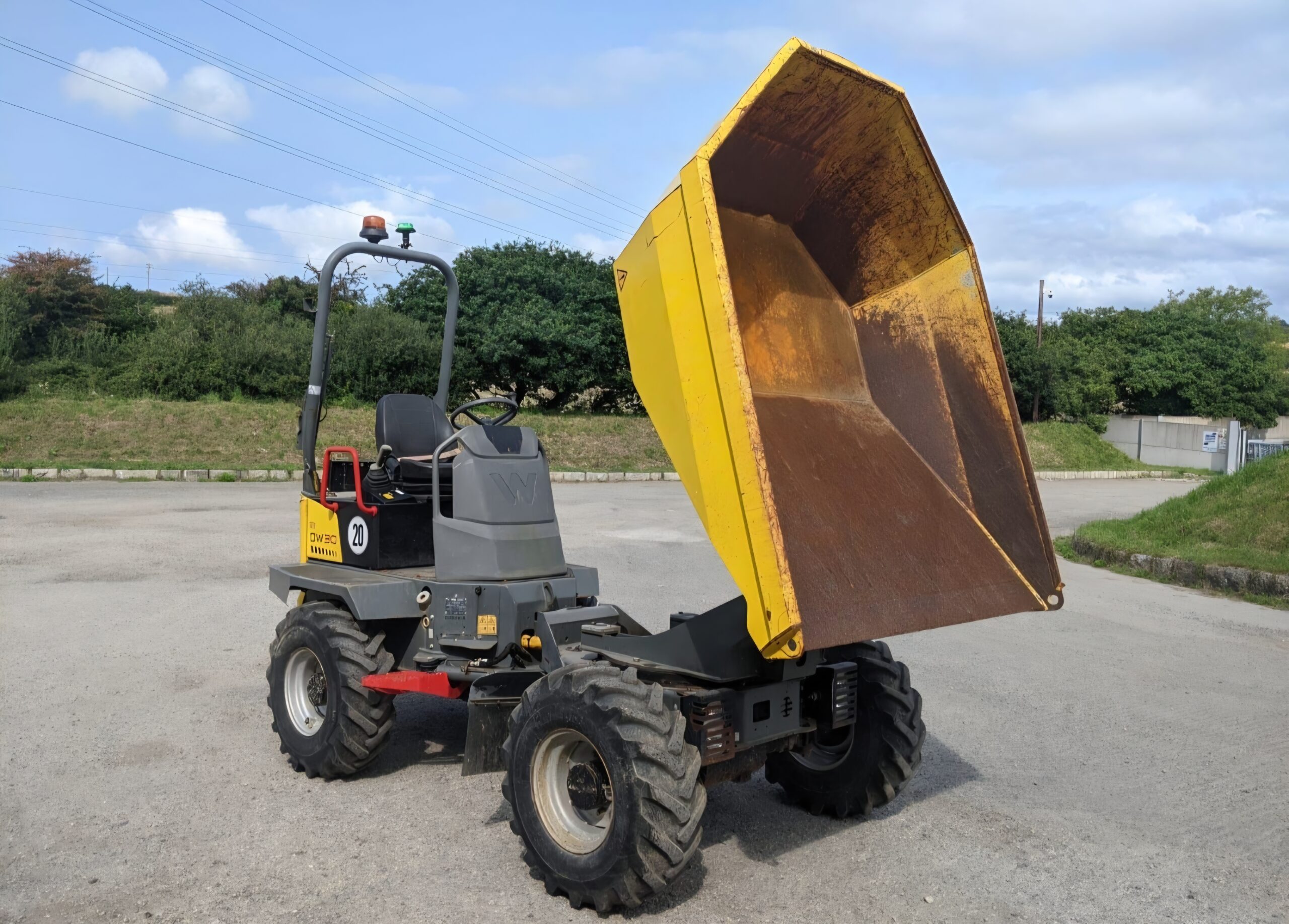 Wozidło Wacker 3 Tony obrotowe - obrazek 4