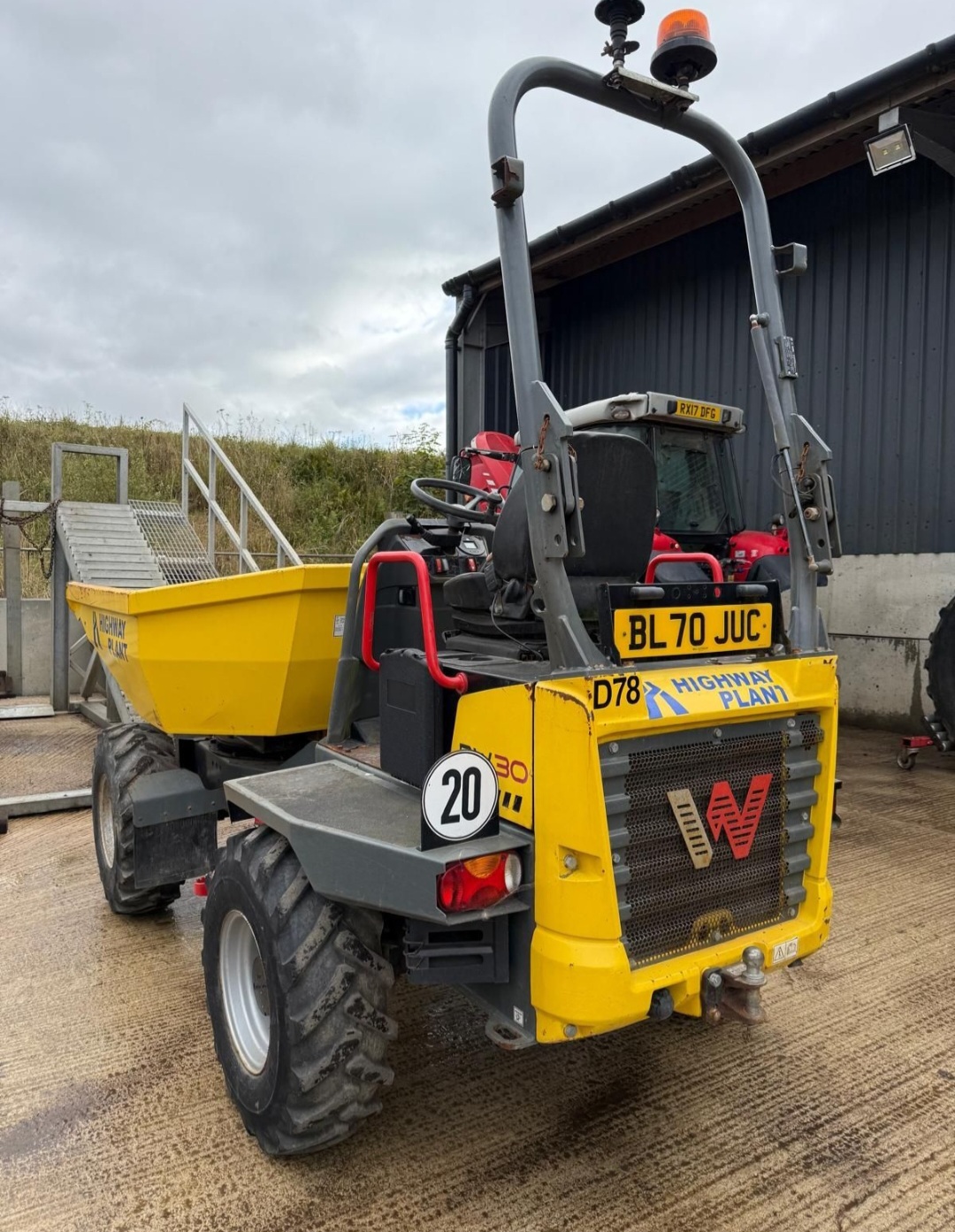 Wozidło Wacker 3 Tony obrotowe - obrazek 7